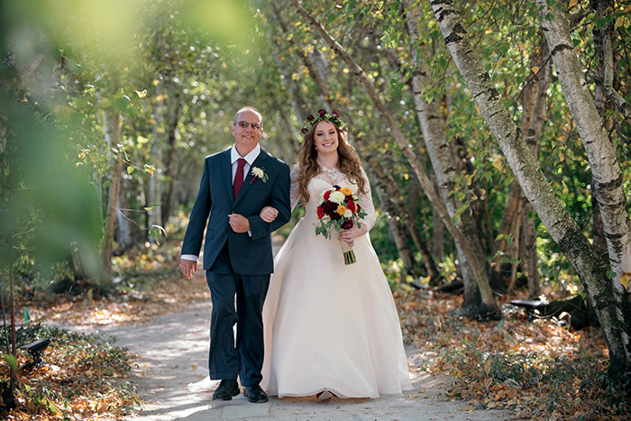 Real akron ohio wedding, flower crown, bridal, stan hywet wedding, outdoor wedding, garden ceremony, wedding inspiration