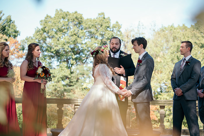 Real akron ohio wedding, flower crown, bridal, stan hywet wedding, outdoor wedding, garden ceremony, wedding inspiration