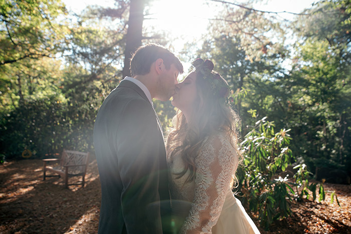 Real akron ohio wedding, flower crown, bridal, stan hywet wedding, outdoor wedding, garden ceremony, wedding inspiration