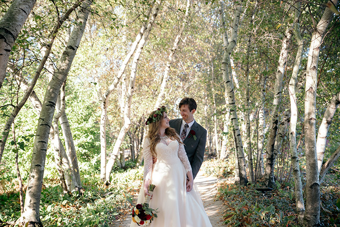 Real akron ohio wedding, flower crown, bridal, stan hywet wedding, outdoor wedding, garden ceremony, wedding inspiration