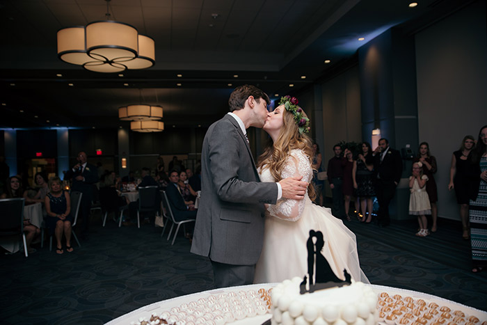 Real akron ohio wedding, flower crown, bridal, stan hywet wedding, outdoor wedding, garden ceremony, wedding inspiration