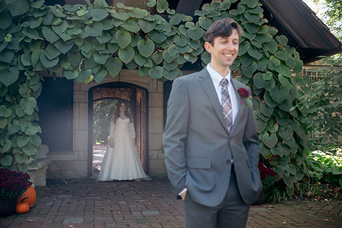 Real akron ohio wedding, flower crown, bridal, stan hywet wedding, outdoor wedding, garden ceremony, wedding inspiration