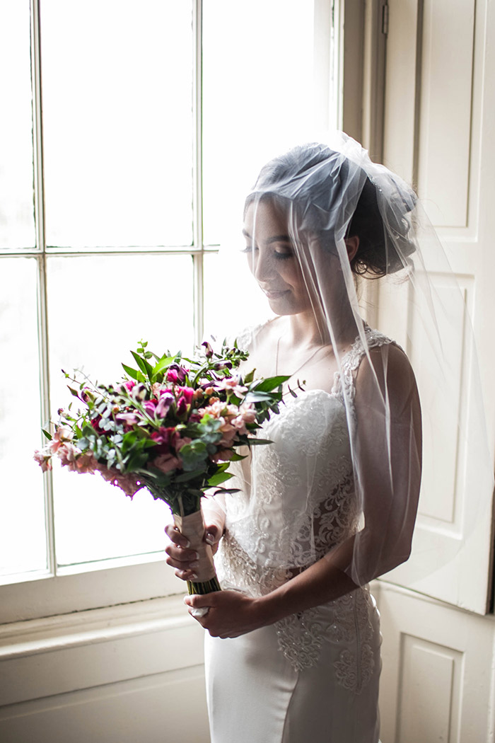 Aileen & Bernard's Garden Wedding - columbus ohio real wedding inspiration as seen on TodaysBride.com. Photography by JazzyMae Photography. Garden wedding ceremony