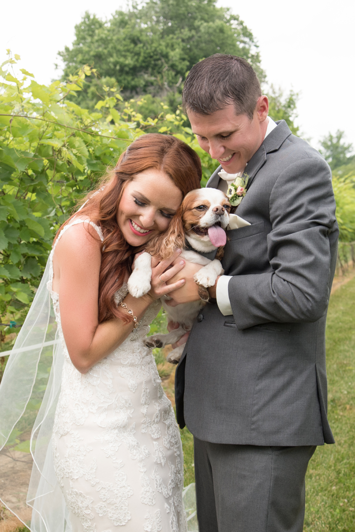 Pets in Wedding | Sabrina Hall Photography | As seen on TodaysBride.com
