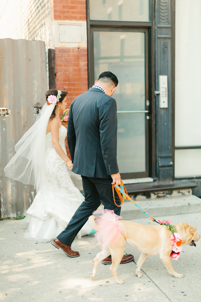 Pets in Weddings | Kate Romaneski Photography | As seen on TodaysBride.com