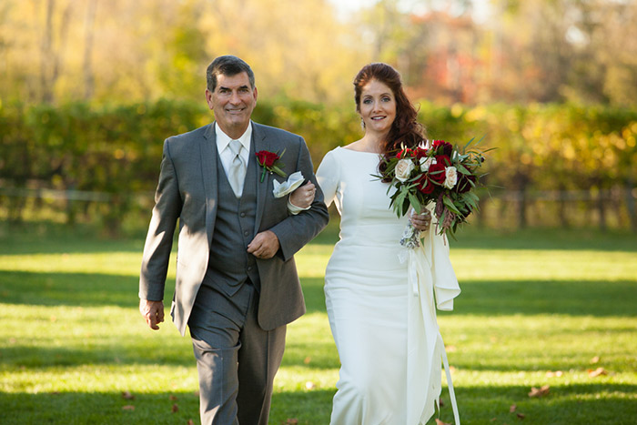 Katherine & Andrew FALL in Love at Gervasi Vineyard, vineyard wedding, fall wedding, green and burgundy wedding colors, fall wedding photo ideas