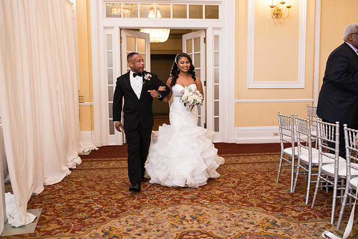 Adrienne & Joseph's Perfect Purple Wedding, purple wedding inspiration, cleveland ohio wedding, photos by JazzyMae Photography on TodaysBride.com