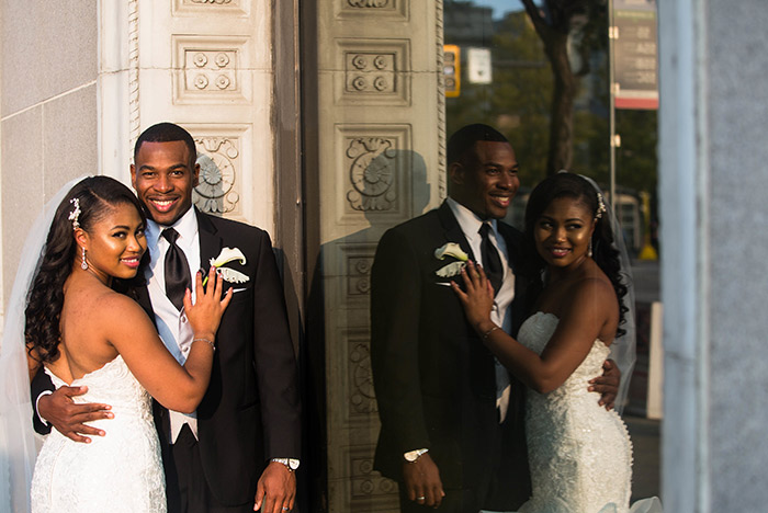 Adrienne & Joseph's Perfect Purple Wedding, purple wedding inspiration, cleveland ohio wedding, photos by JazzyMae Photography on TodaysBride.com