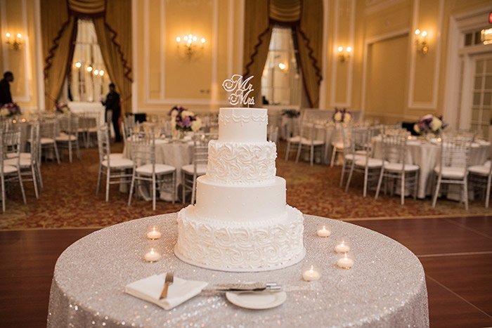 Adrienne & Joseph's Perfect Purple Wedding, purple wedding inspiration, cleveland ohio wedding, photos by JazzyMae Photography on TodaysBride.com