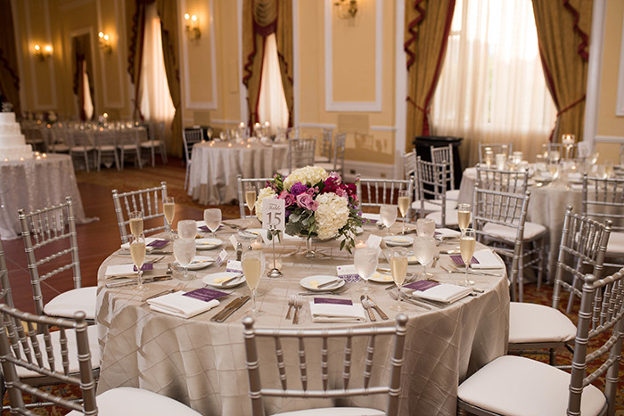 Adrienne & Joseph's Perfect Purple Wedding, purple wedding inspiration, cleveland ohio wedding, photos by JazzyMae Photography on TodaysBride.com