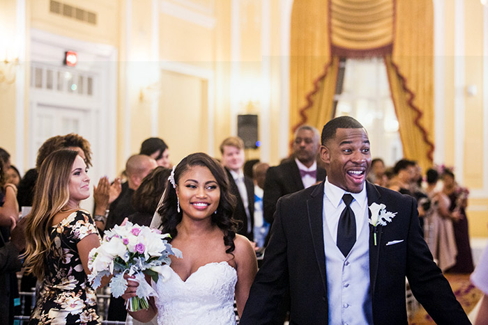 Adrienne & Joseph's Perfect Purple Wedding, purple wedding inspiration, cleveland ohio wedding, photos by JazzyMae Photography on TodaysBride.com