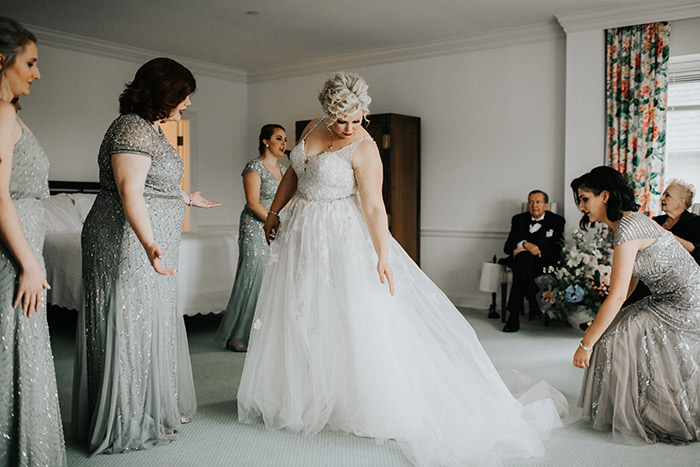 Kristin & Taylor's Modern Art Deco Matrimony, cleveland ohio wedding, real wedding inspiration as seen on TodaysBride.com