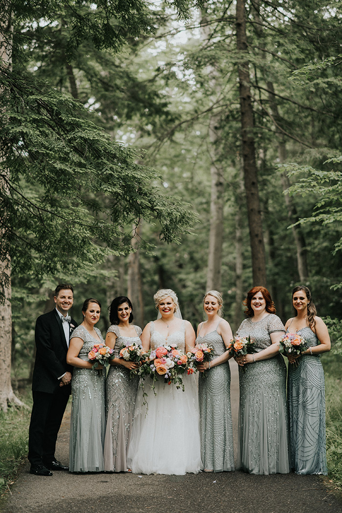 Kristin & Taylor's Modern Art Deco Matrimony, cleveland ohio wedding, real wedding inspiration as seen on TodaysBride.com