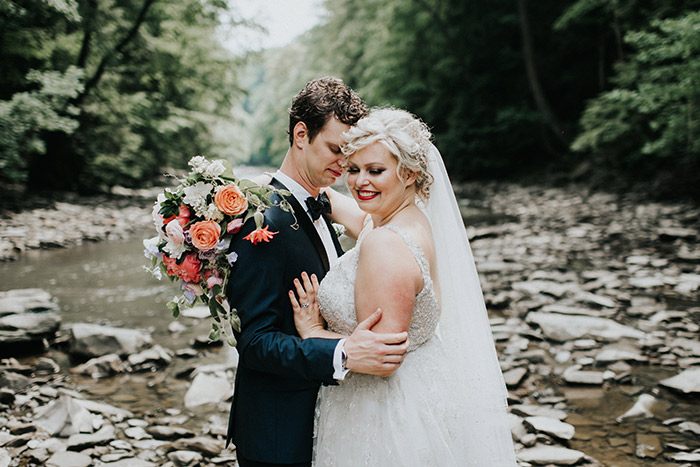 Kristin & Taylor's Modern Art Deco Matrimony, cleveland ohio wedding, real wedding inspiration as seen on TodaysBride.com