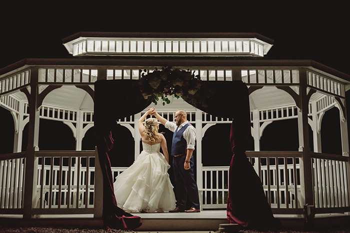 Kari & Tristan's Lodge at Geneva-on-the-Lake Real Wedding, burgundy and navy wedding, ohio wedding, real wedding, bride, groom, destination wedding, lake wedding