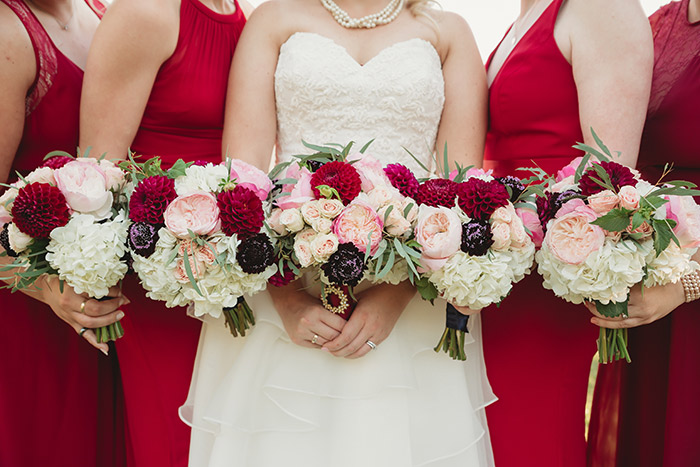 Kari & Tristan's Lodge at Geneva-on-the-Lake Real Wedding, burgundy and navy wedding, ohio wedding, real wedding, bride, groom, destination wedding, lake wedding