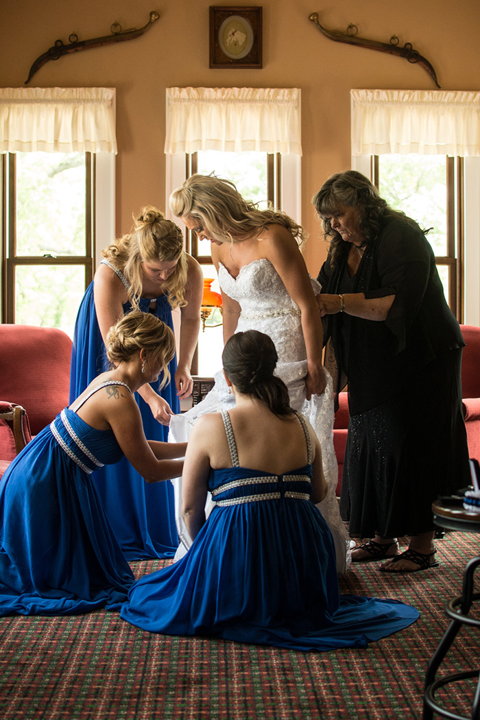 Lindsey & David's Thin Blue Line Real Wedding, police themed wedding, cleveland ohio wedding as seen on TodaysBride.com