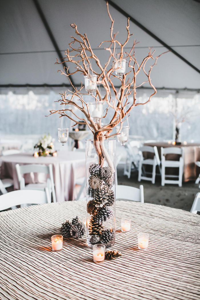 Teale Photography | As seen on TodaysBride.com | Holiday Wedding Décor