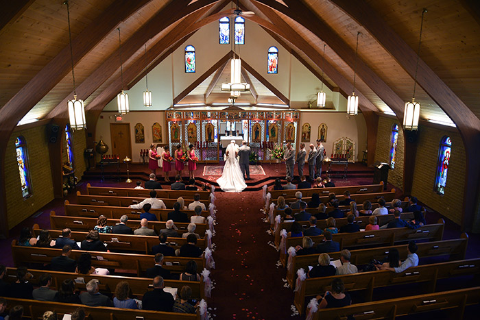 Abbey & Daniel's St. George Fellowship Center Wedding - Today's Bride Summer wedding, bright wedding colors