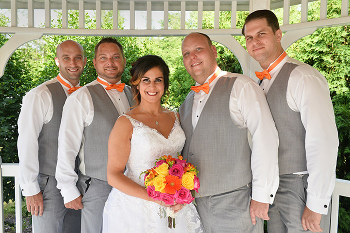 Abbey & Daniel's St. George Fellowship Center Wedding - Today's Bride Summer wedding, bright wedding colors