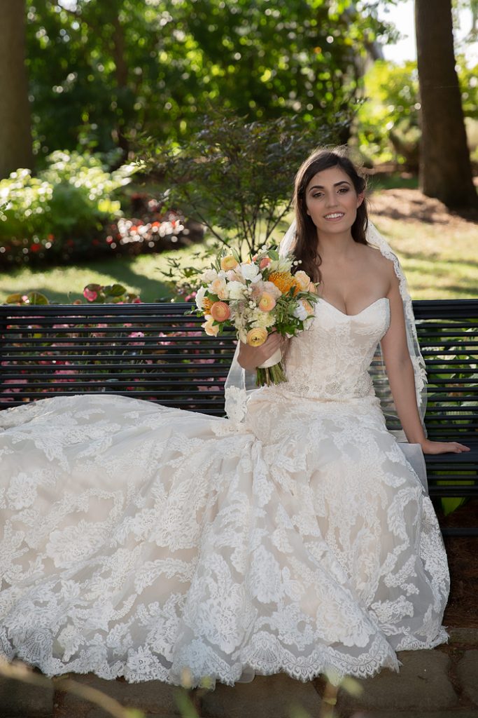 Peach Wedding | OH Snap! Photography | As seen on TodaysBride.com