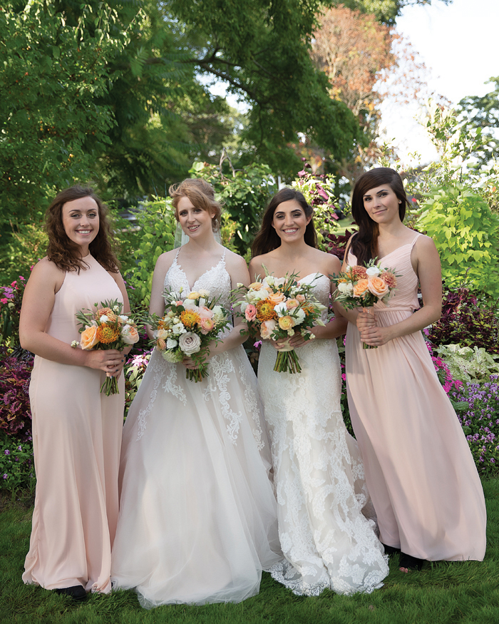 Peach Wedding | OH Snap! Photography | As seen on TodaysBride.com