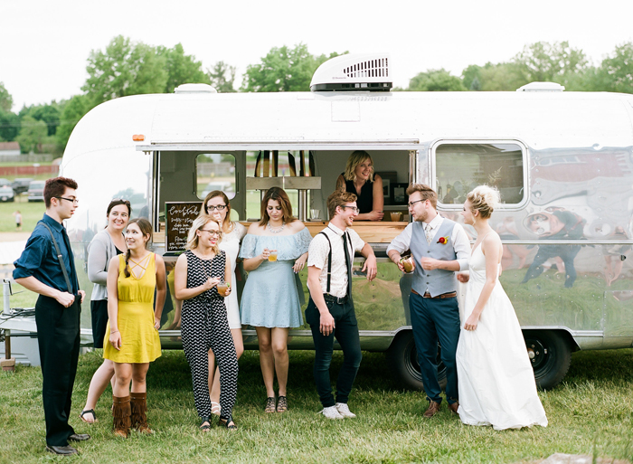 Happy Camper Bar Car | As seen on TodaysBride.com