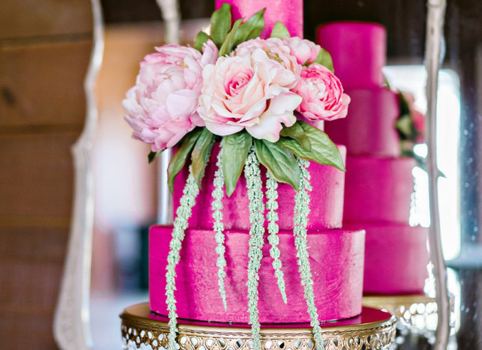 Colorful | Posh Cakery and Andie Freeman Photography | As seen on TodaysBride.com