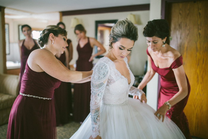 Bride Getting Ready | too much awesomeness | as seen on Todaysbride.com