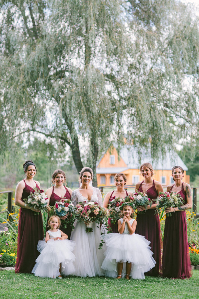 Bride and Bridesmaids | too much awesomeness | as seen on todaysbrie.com