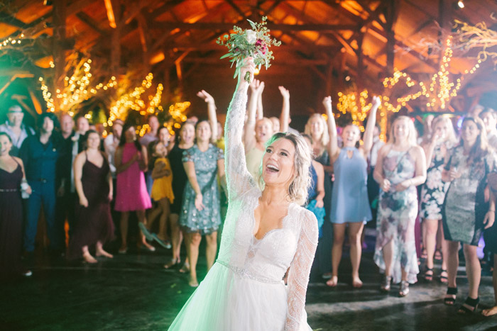 Bouquet Toss | too much awesomeness | As seen on TodaysBride.com