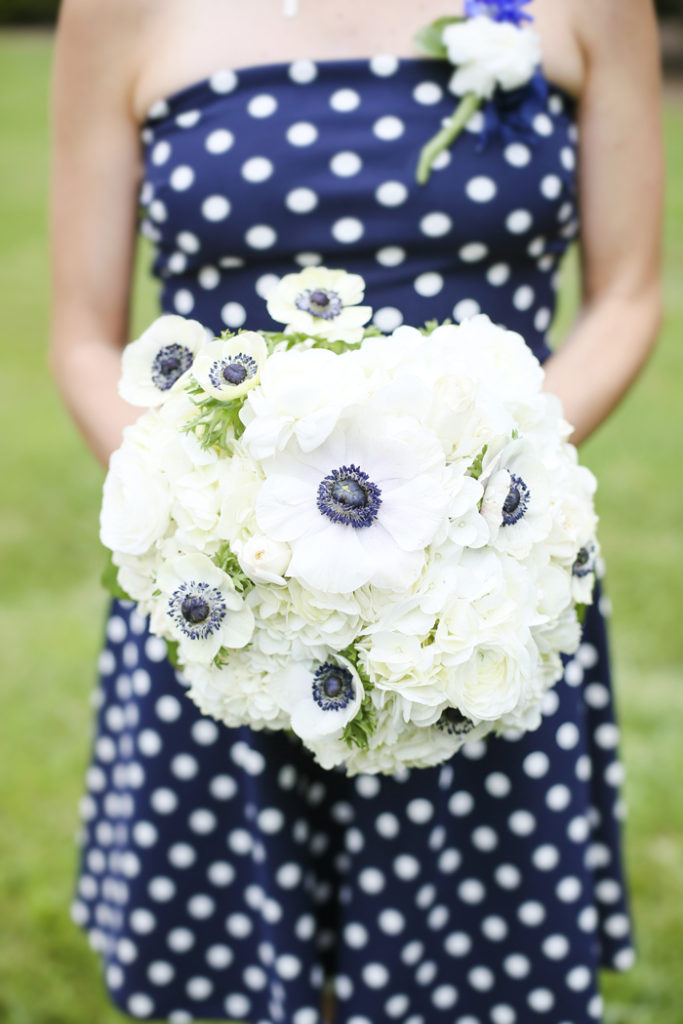 anémone blanc pour mariage