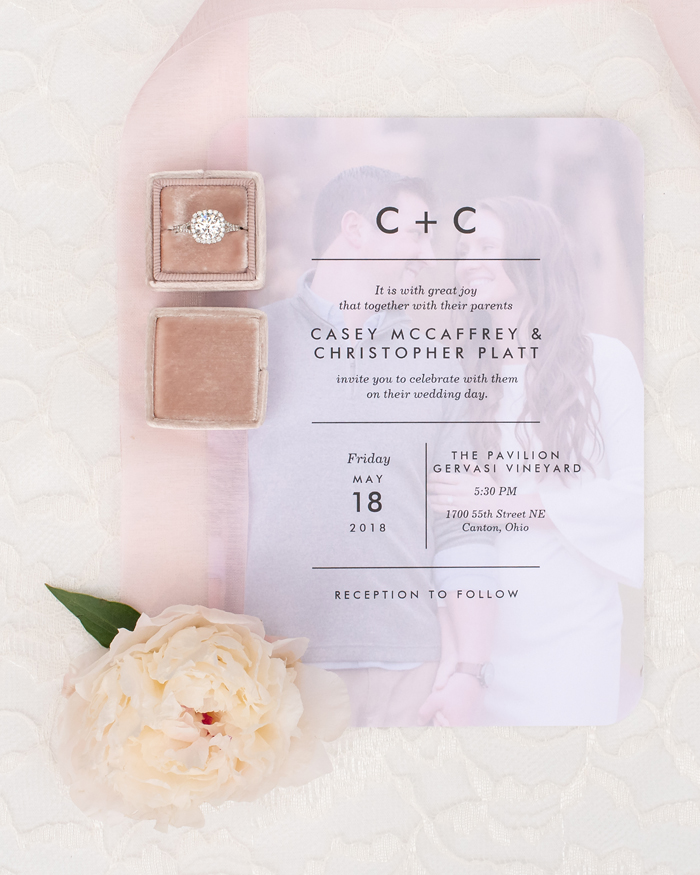 Invitations | Sabrina Hall Photography | As seen on TodaysBride.com