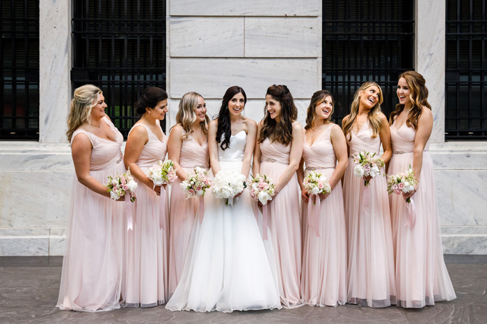 Bridesmaids | Genevieve Nisly Photography | As seen on TodaysBride.com