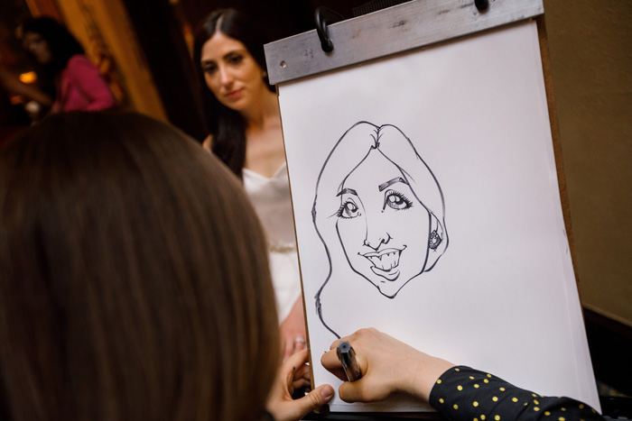 Caricature | Genevieve Nisly Photography | As seen on TodaysBride.com