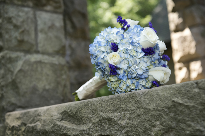 hortensias bleu pour mariage