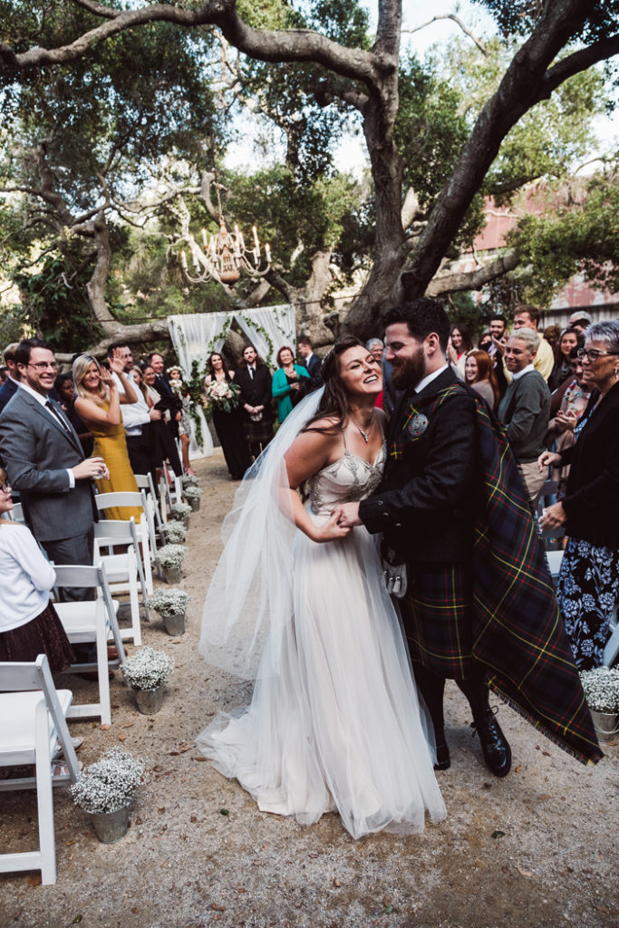 Bride and groom just married | John Patrick Images | As seen on TodaysBride.com