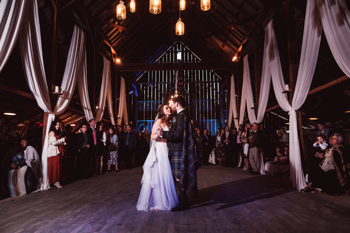 Bride and groom first dance | John Patrick Images | As seen on TodaysBride.com