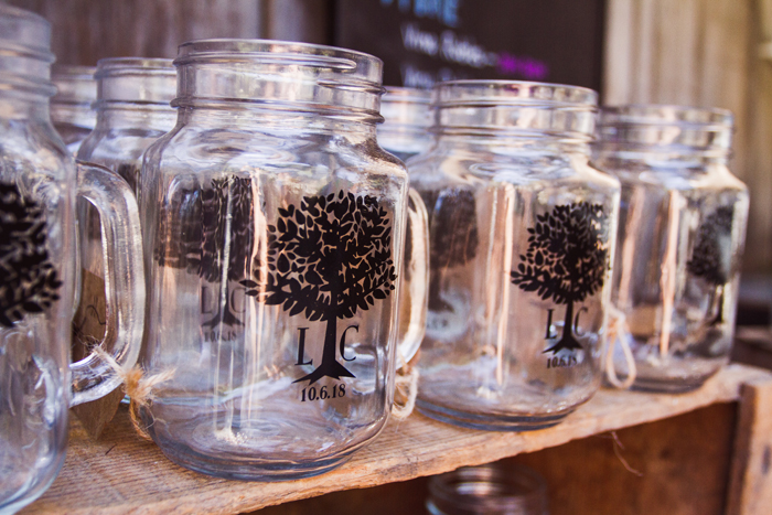 mason jar wedding favors | John Patrick Images | As seen on TodaysBride.com