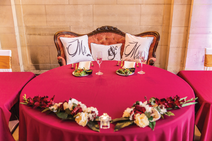 Sweetheart Wedding Table  | The Cleveland Photographic Co. | As seen on TodaysBride.com