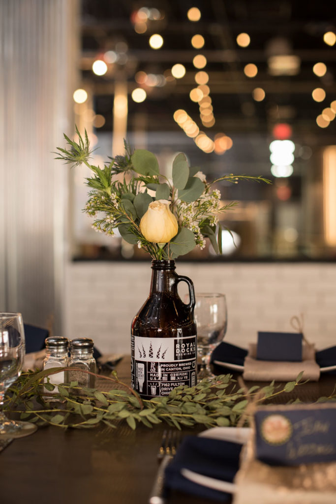 Wedding Centerpiece | Sabrina Hall Photography | As seen on TodaysBride.com