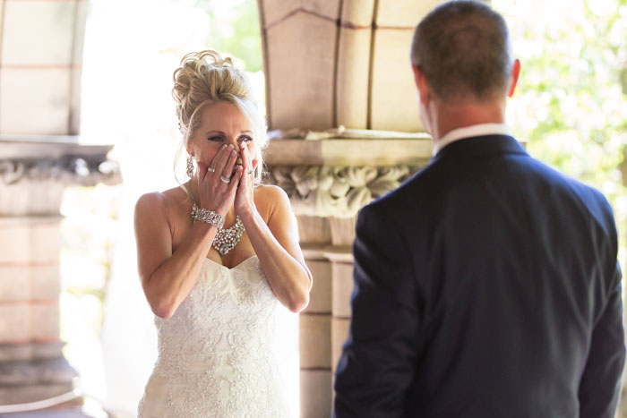 First Look | Sabrina Hall Photography | As seen on TodaysBride.com