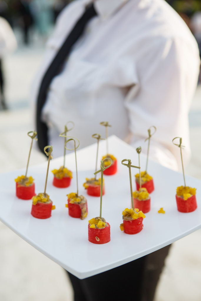 Hors d'oeuvres | Genevieve Nisly Photography | As seen on TodaysBride.com