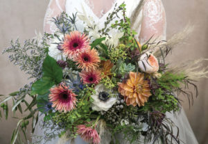 Textured Cakes and Flowers