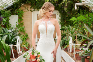 Simple and Sleek: Sheath Wedding Dress