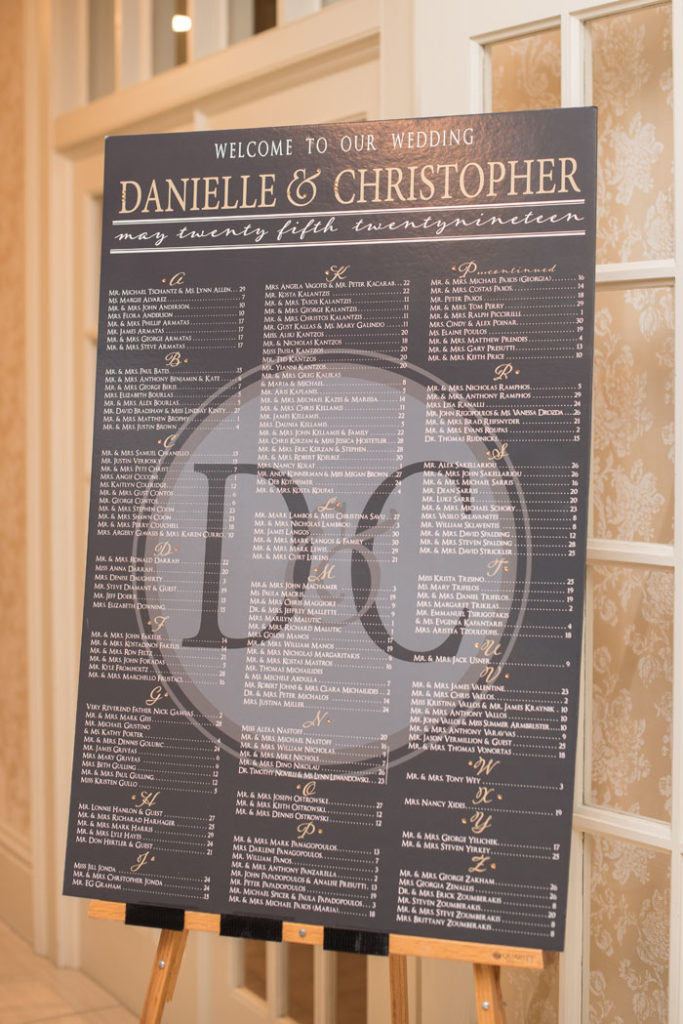 seating chart | Sabrina Hall Photography | As seen on TodaysBride.com