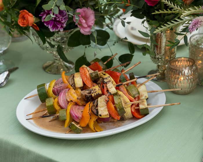 Kabobs | OH Snap! Photography | as seen on TodaysBride.com