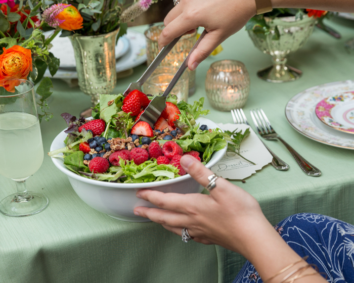 Salad | OH Snap! Photography | As seen on TodaysBride.com