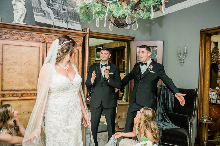 Brother First Look | Balsam and Blush Photography | As seen on TodaysBride.com