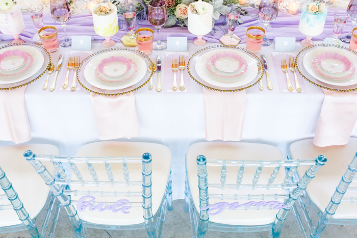 Pastel Wedding Table | The Cannons Photography | As seen on TodaysBRide.com